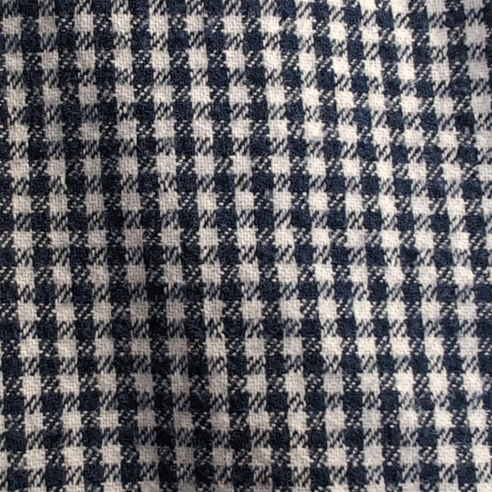 Vintage 90s L.L. Bean Northwoods Made in USA Gingham Shirt - XL in Blue/White - Picture 6 of 9